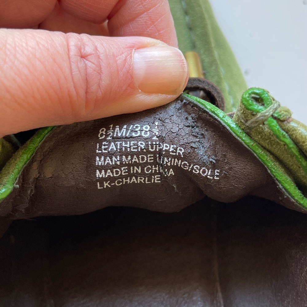 Lucky Brand Women’s Suede Wallabee Laced Moccasin - Picture 11 of 11